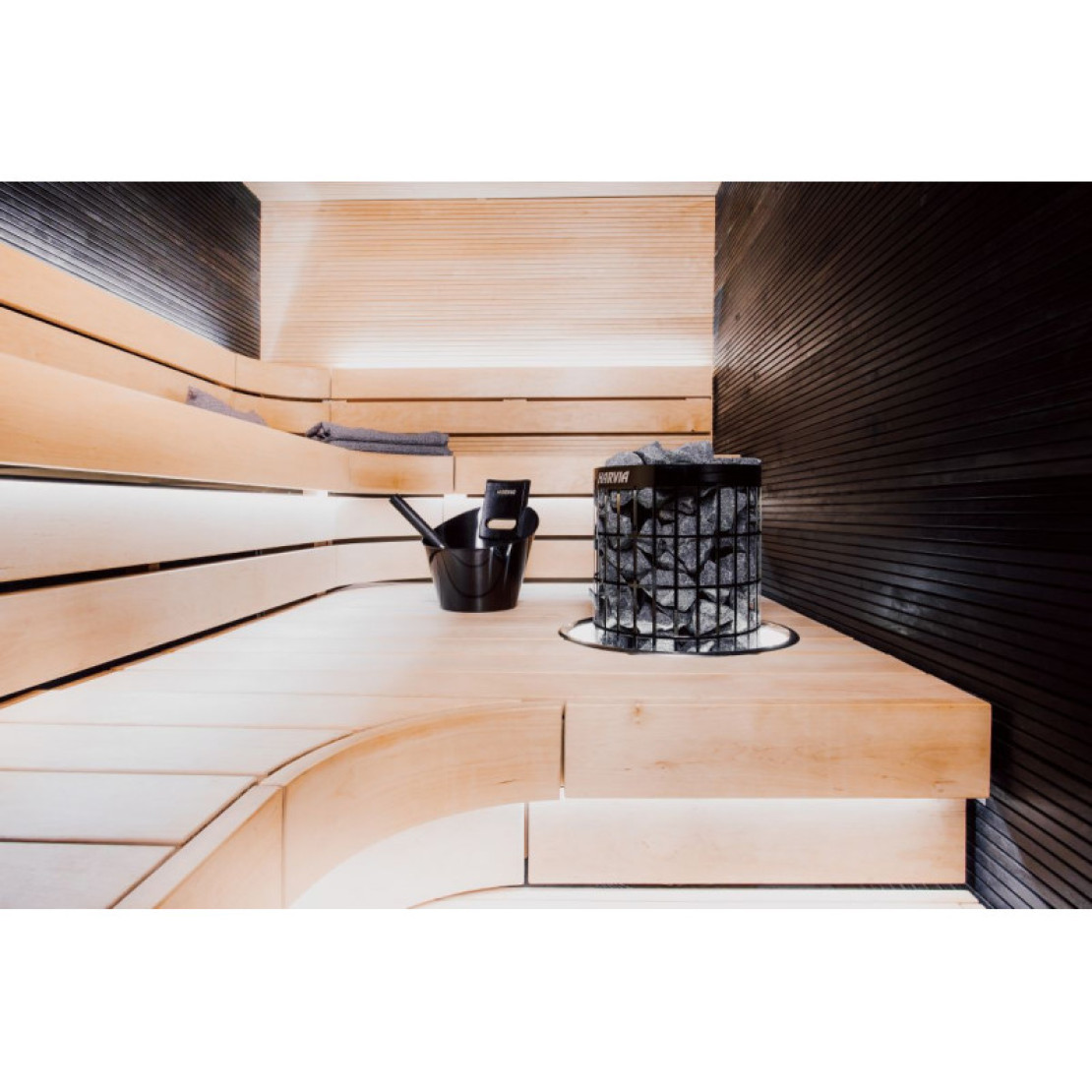 Electric stone Cilindro PC90 Black Harvia