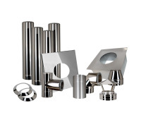 Sauna chimney kit through the wall 5 m