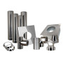 Sauna chimney kit through the wall 5 m AISI 321, diameter 120/220 mm