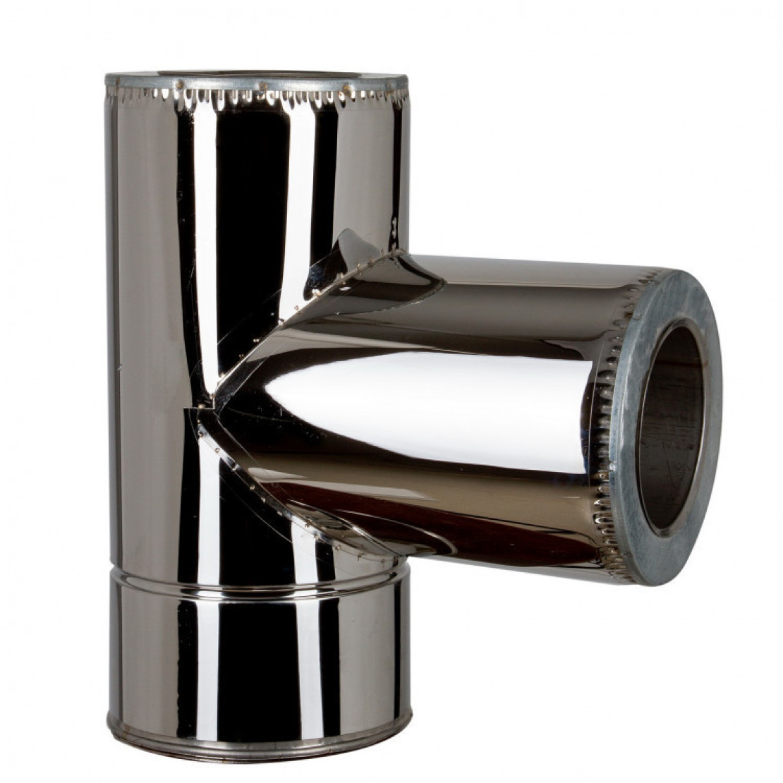 Sauna chimney kit through the wall 5 m AISI 321, diameter 120/220 mm