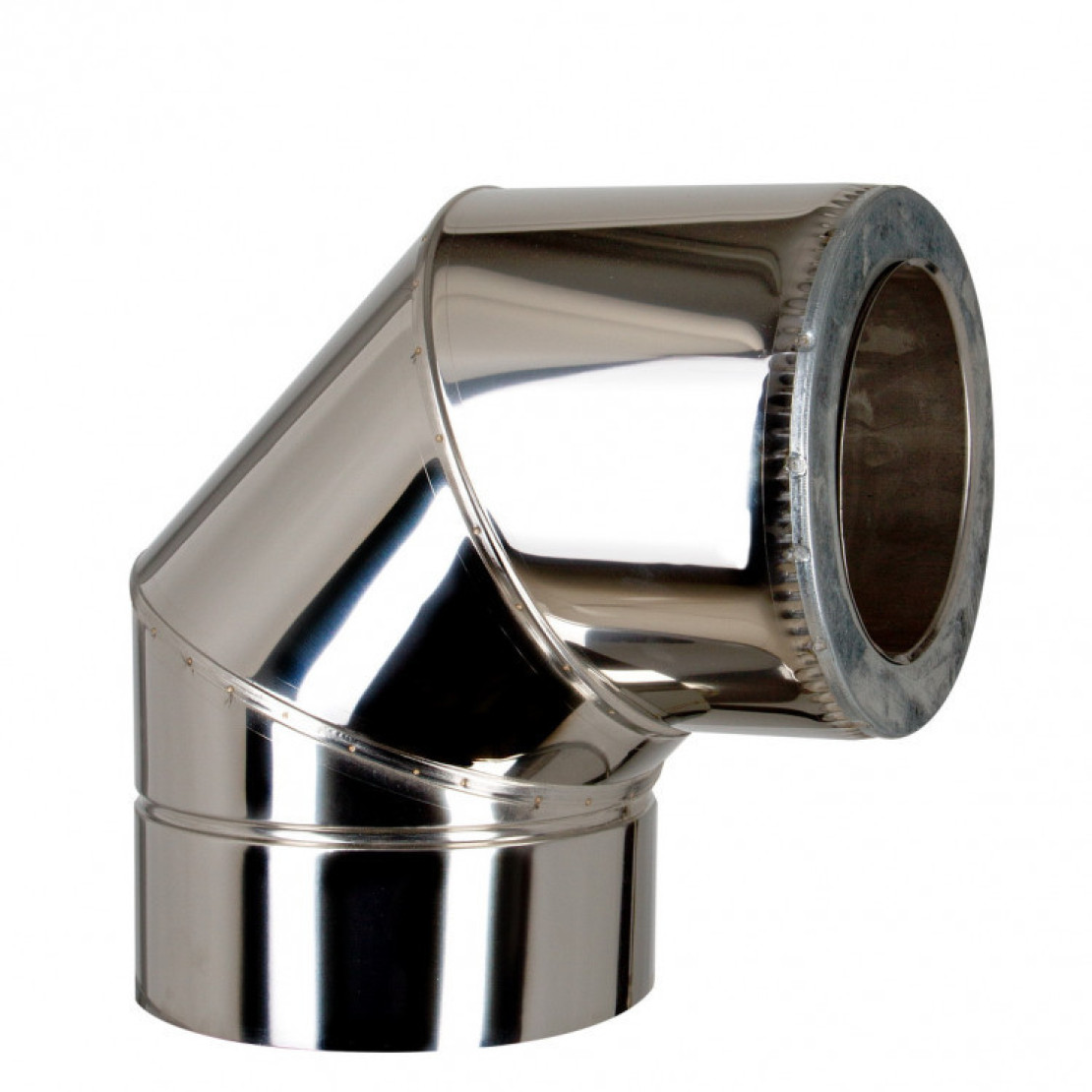Sauna chimney kit through the wall 5 m AISI 321, diameter 120/220 mm