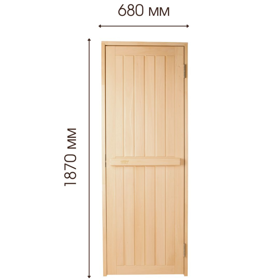 Door for baths and saunas Tesli Deaf 1900 x 700