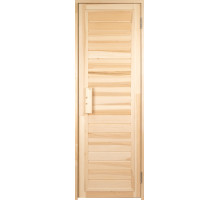 Drzwi do łaźni i sauny Tesli Głucha Zebra 1900 х 700