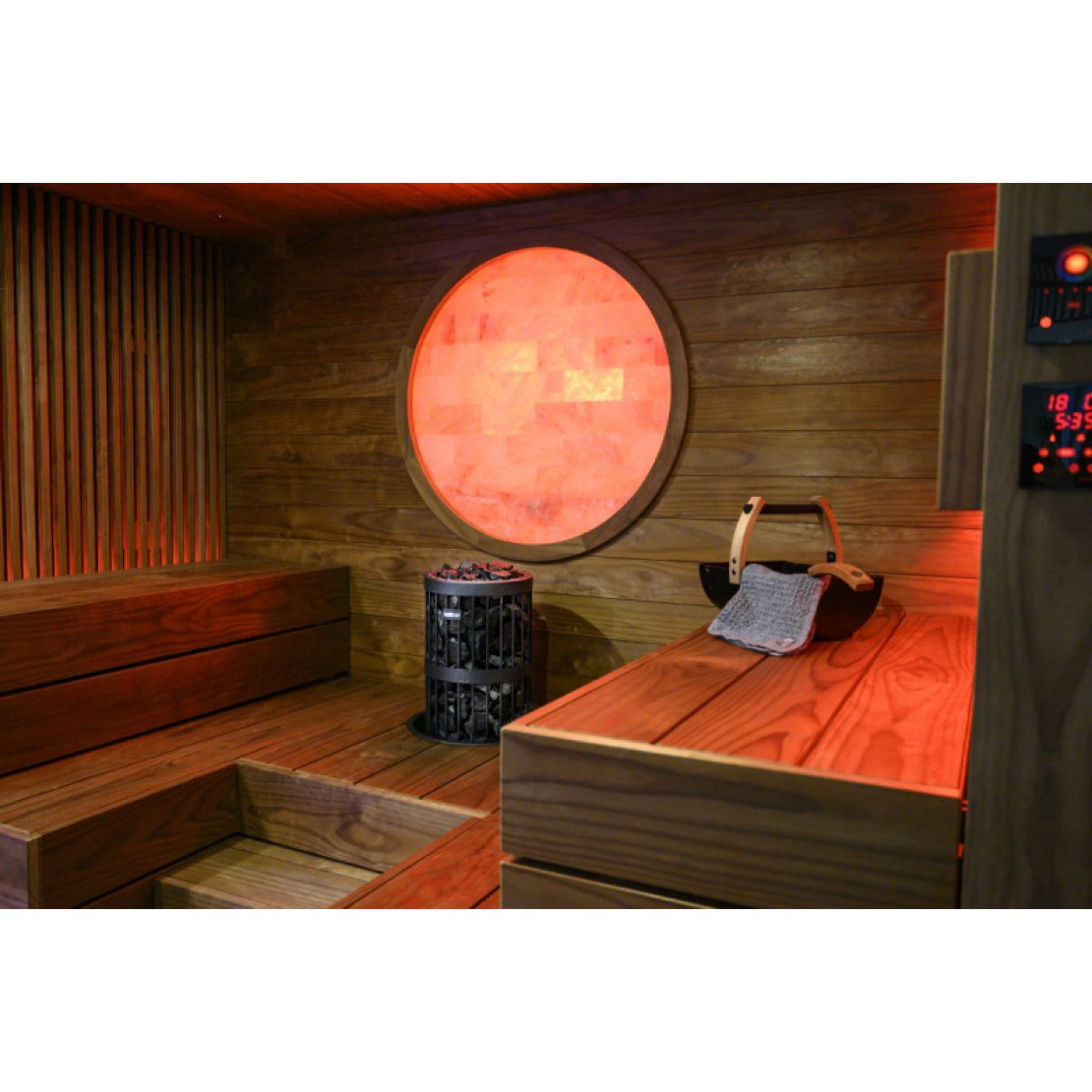 Electric stone fireplace Legend Home PO70E Harvia