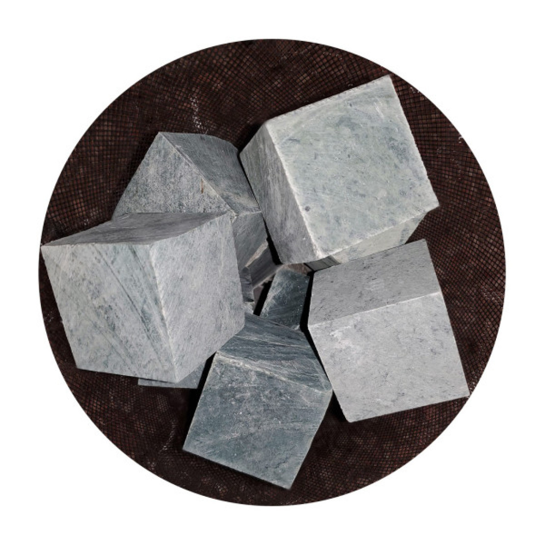 Jade cube 7x7x7 cm/10 kg