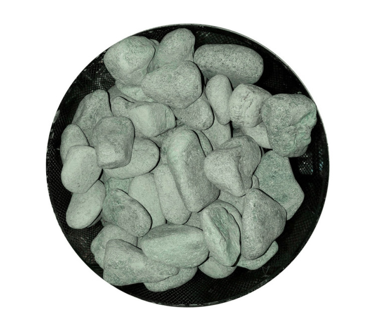 Stones for sauna Jadeite rounded 5-12 cm / 25 kg