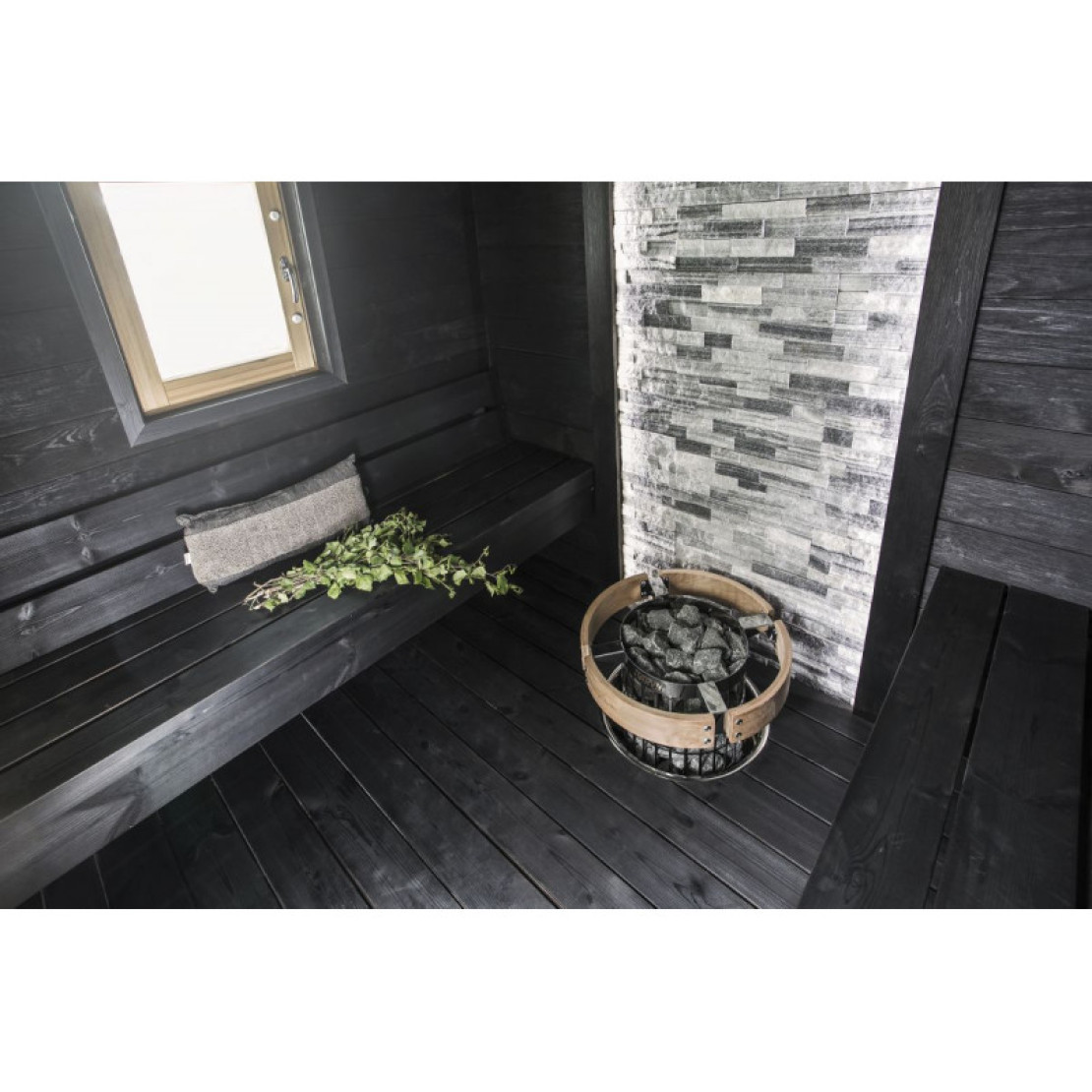 Electric stone Cilindro PC90 Steel Harvia