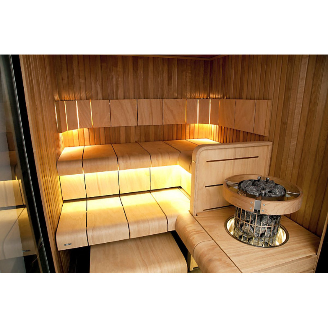 Electric stone Cilindro PC90 Steel Harvia