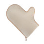 White glove of natural felt