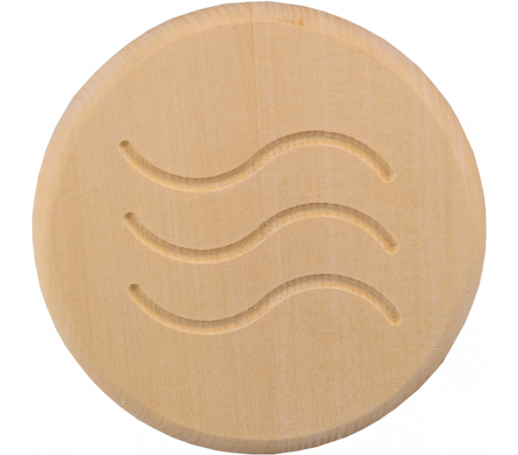 Tesli ventilation plug d125, stainless steel base