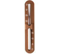Hourglass with the thermal-wood case