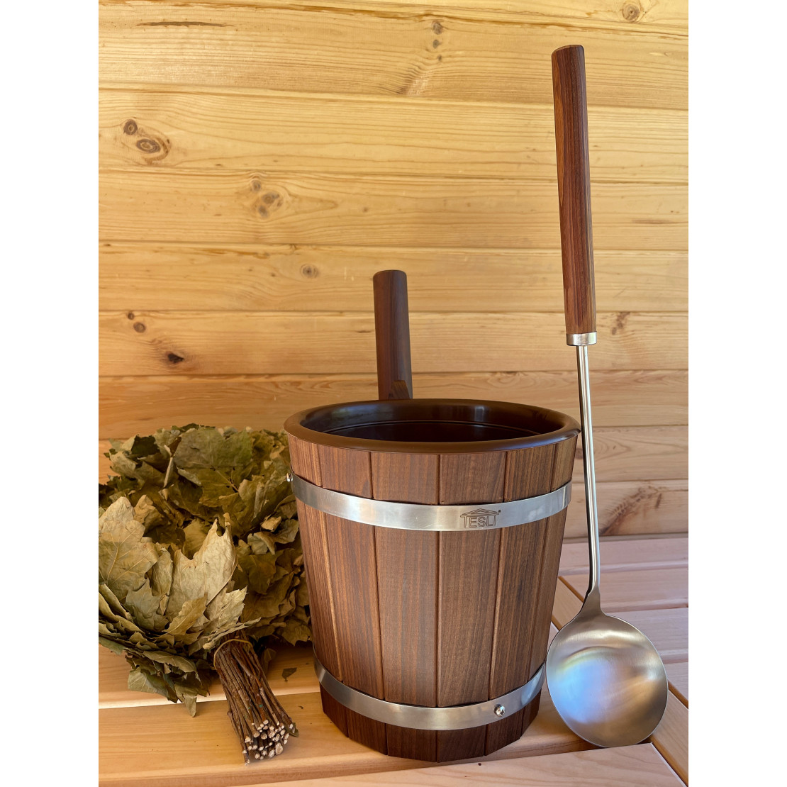 Set #2 for bath and sauna (2 items)