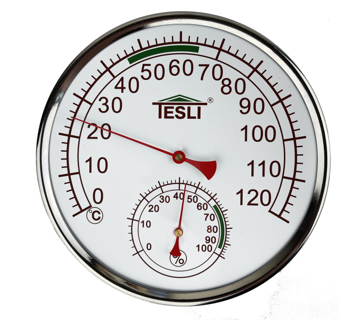 Thermohygrometer for sauna and bath D 205 mm
