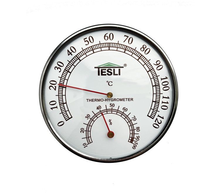 Thermohygrometer for sauna and bath D 125 mm