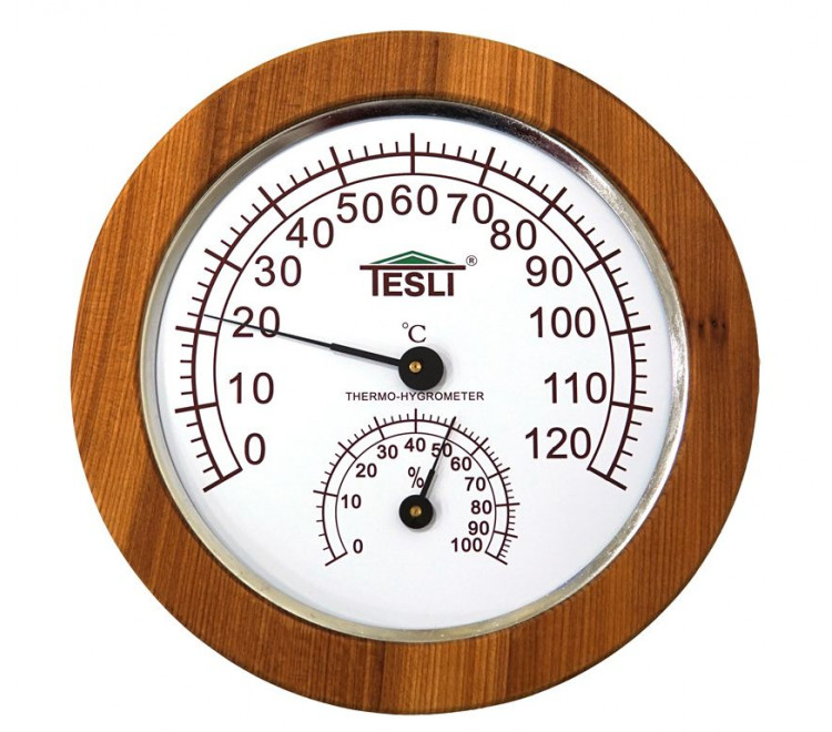 Large thermohygrometer for sauna and bath D 245 mm