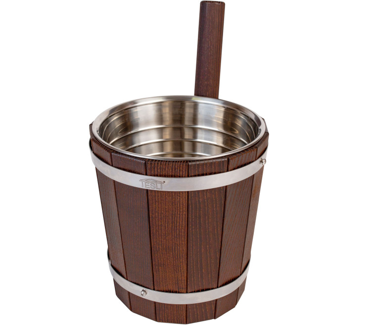 Tub Thermal 5 L from thermal wood and stainless steel insert