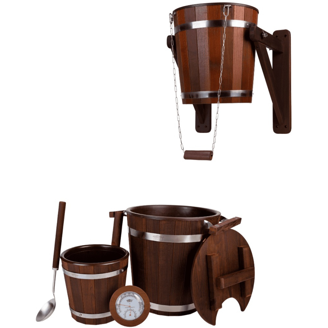 Set #12 for bath and sauna (5 items)