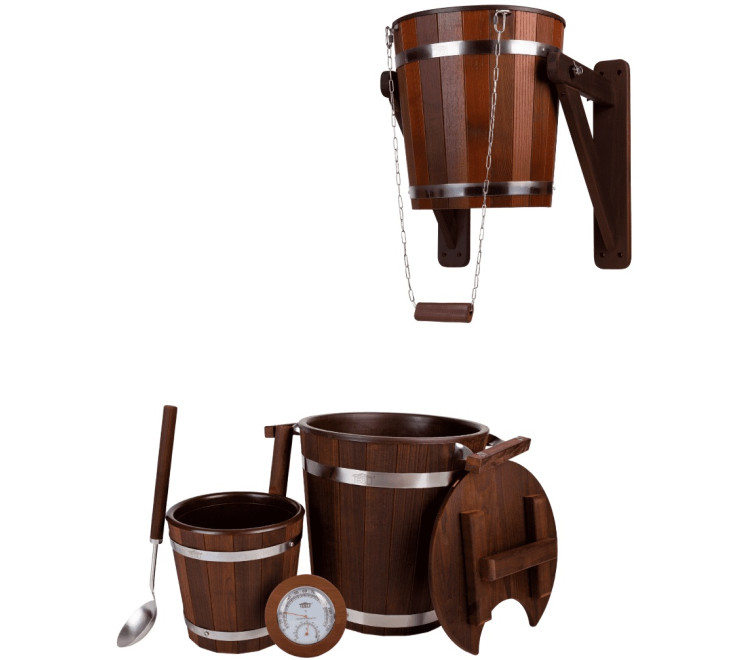 Set #12 for bath and sauna (5 items)