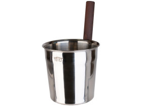 Wiadro Tesli 5 l. Stal