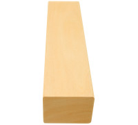 Installation beam, linden, solid 50x40x1000 mm