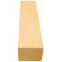 Installation beam, linden, solid 50x40x1000 mm