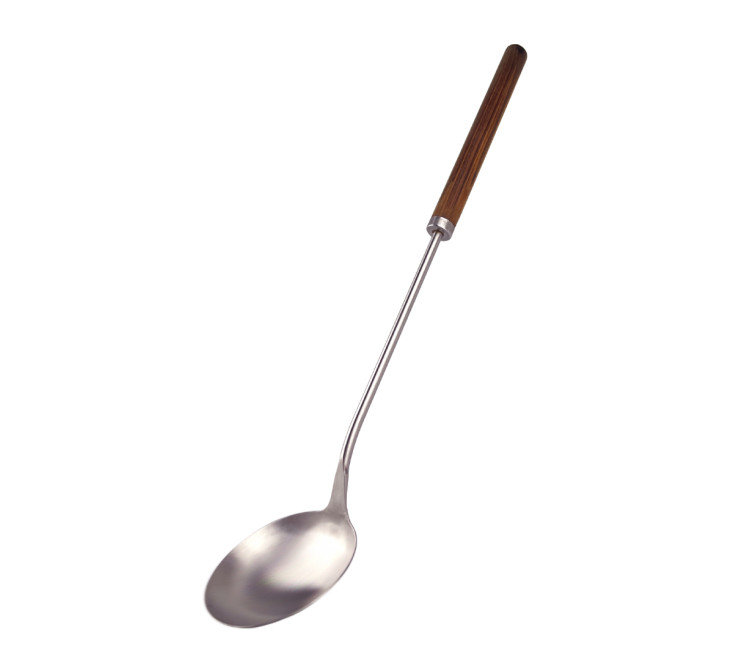 Long ladle 100 ml with thermowood handle