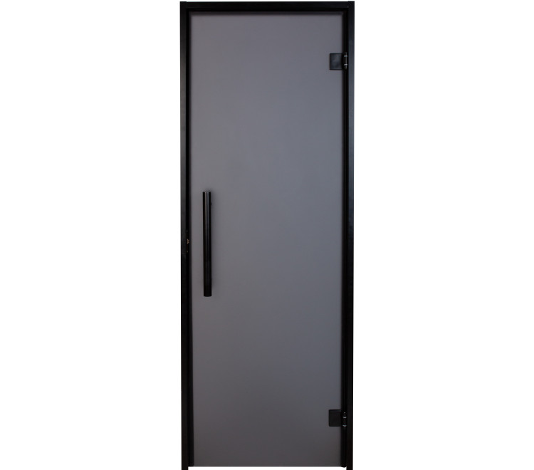 Hammam doors Tesli Antalya Black 1900x700