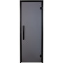 Двері для хамаму Tesli Antalya Black 2000х700