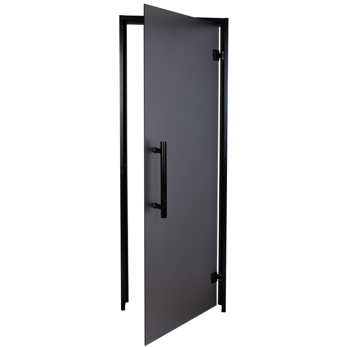 Двері для хамаму Tesli Antalya Black 2000х700