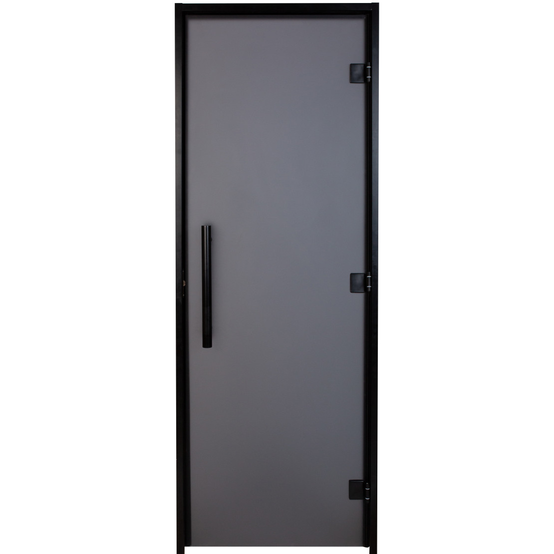 Hammam doors Tesli Antalya Black Sateen 2000x800