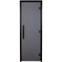 Hammam doors Tesli Antalya Black Sateen 2000x800
