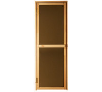 Door for baths and saunas Tesli Bravo Sateen 1900 x 700