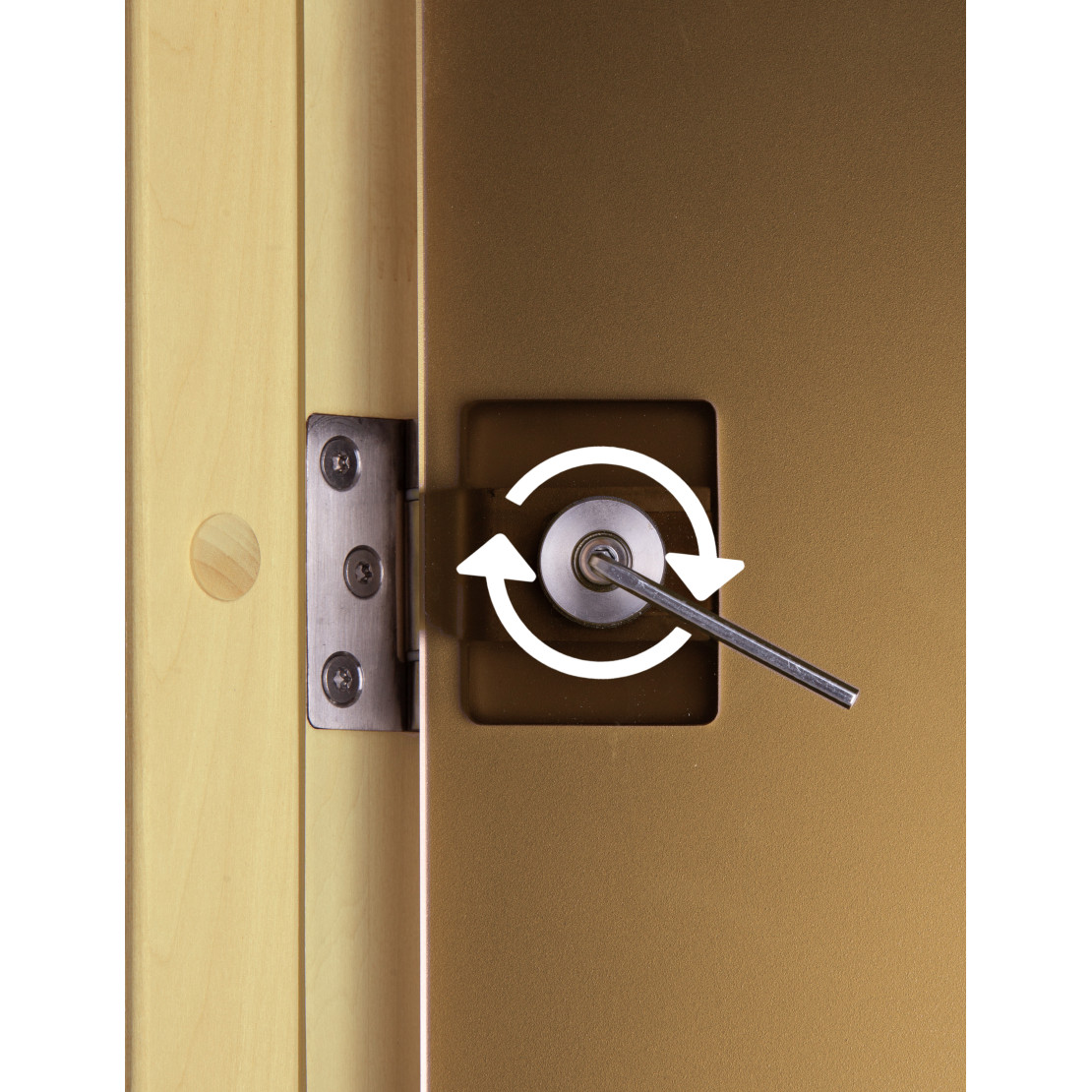 The sauna door Tesli Bamboo 1900х700