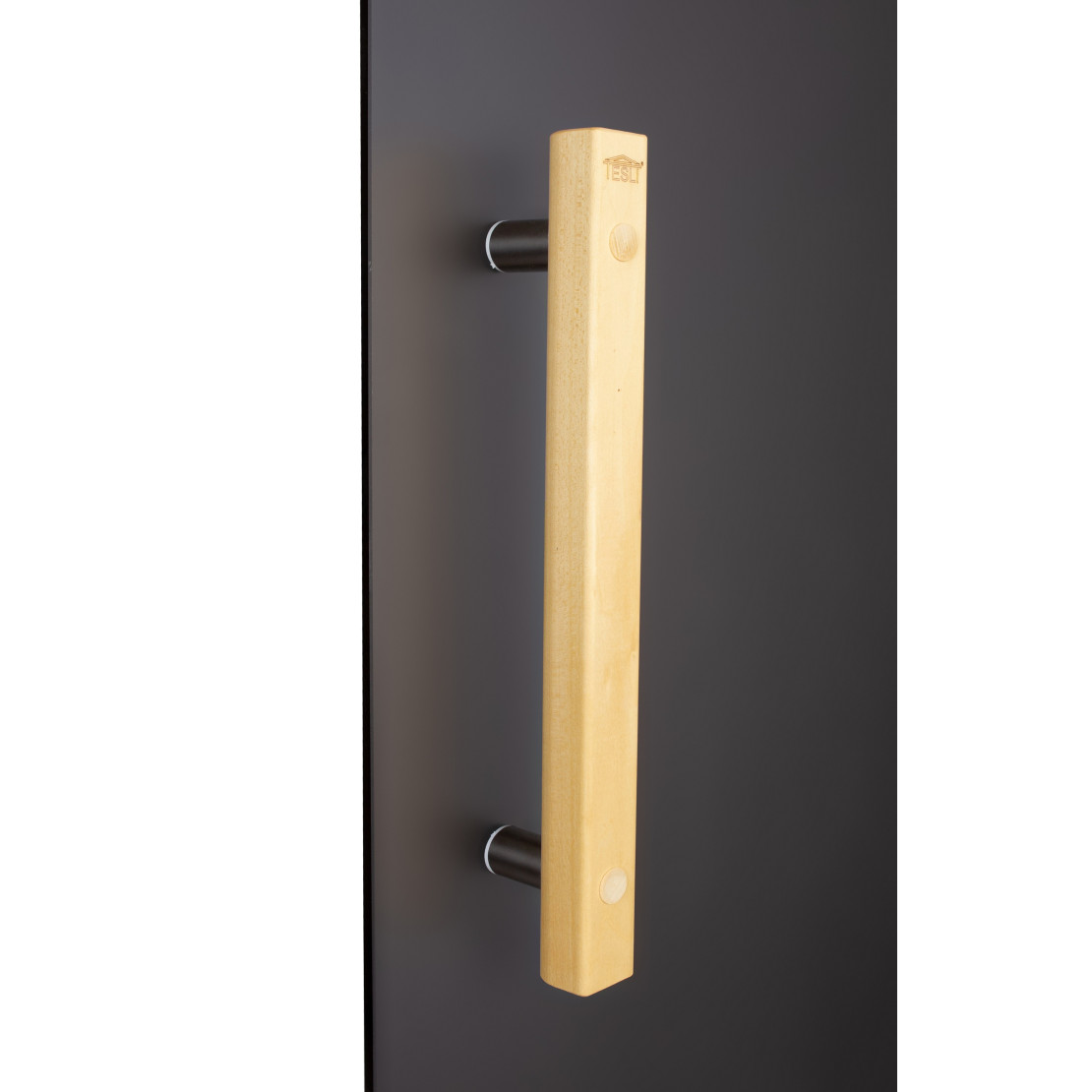 Двері для лазні та сауни Tesli Lux Graphite Sateen 1900х700