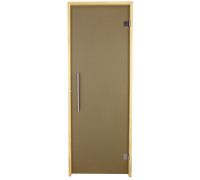 Door for bath and sauna Tesli Steel 1900х700