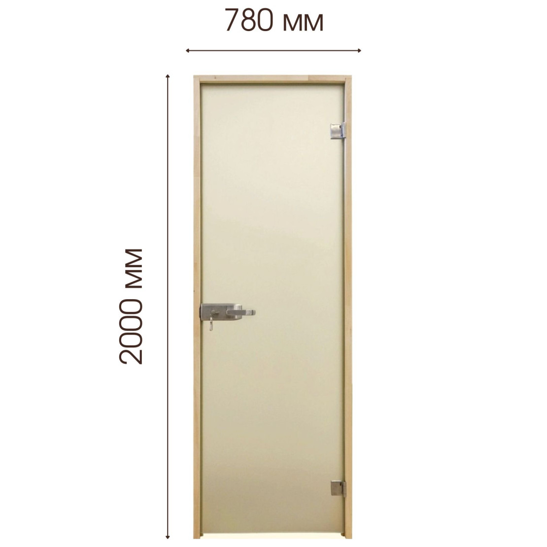Двері міжкімнатні - Tesli Aqua White Sateen 2000х800