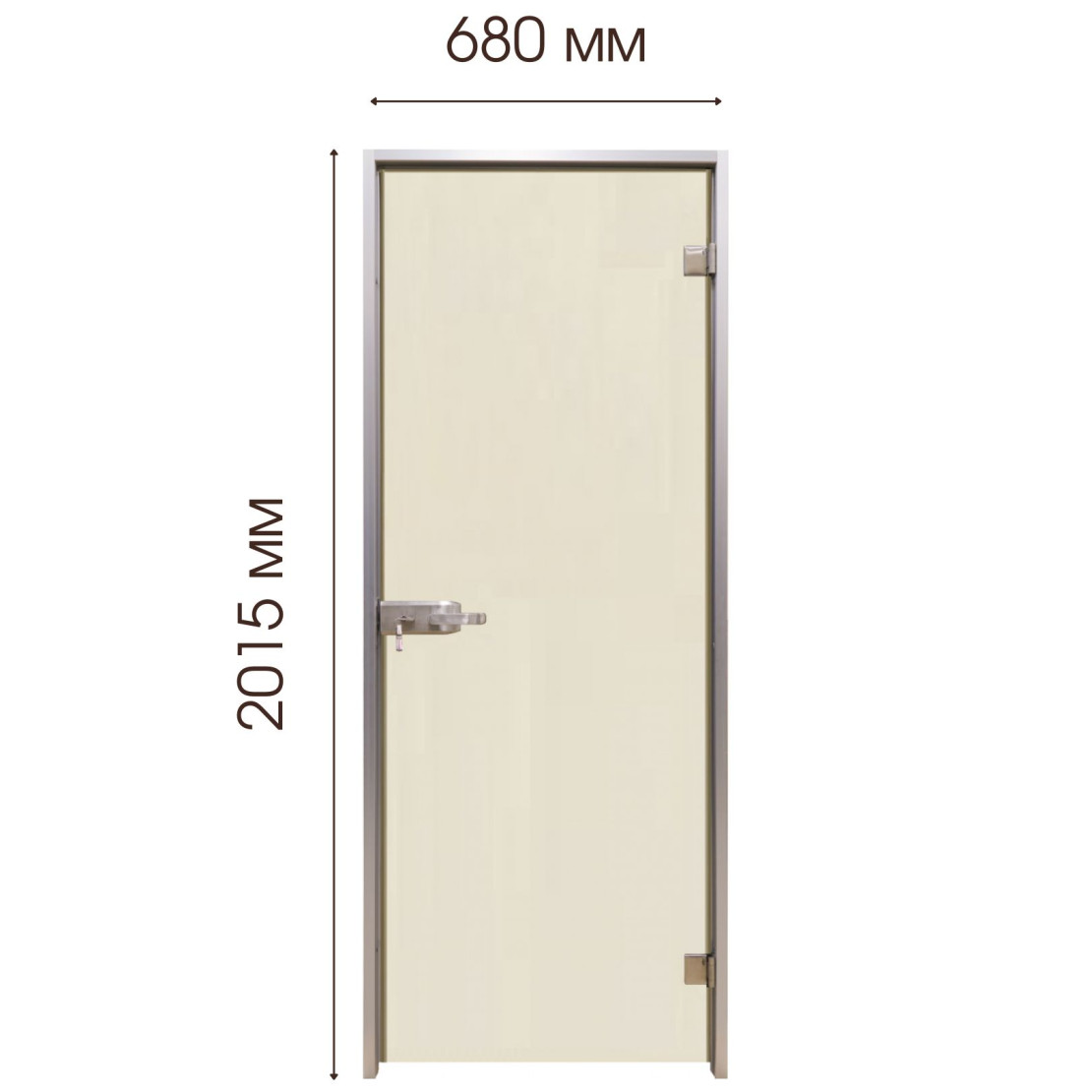 Двері міжкімнатні - Tesli Terra White Sateen 2000х700