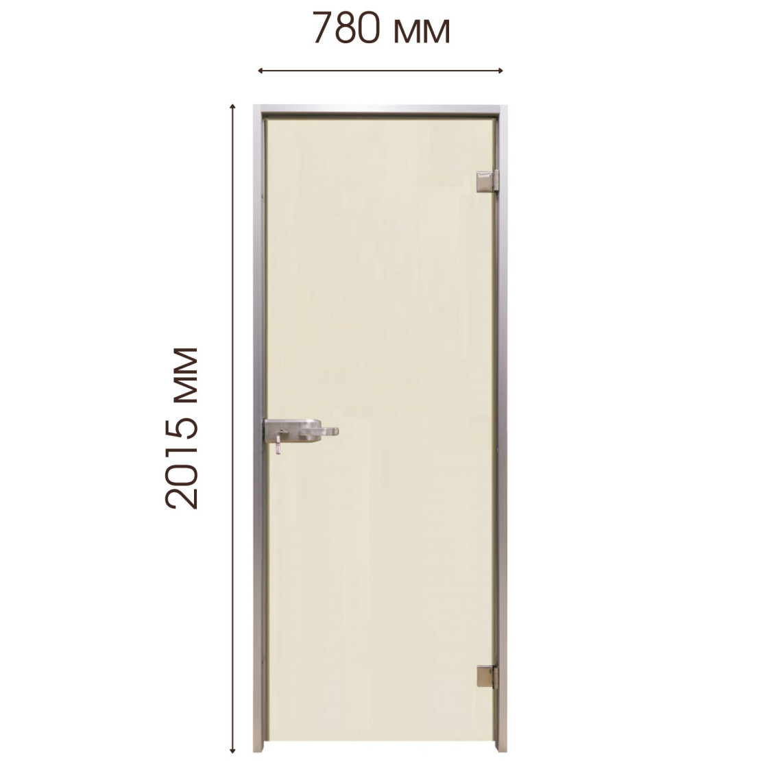 Двері міжкімнатні - Tesli Terra White Sateen 2000х800