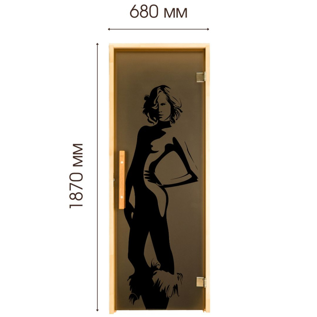 Door for baths and saunas Tesli Dream 1900 x 700