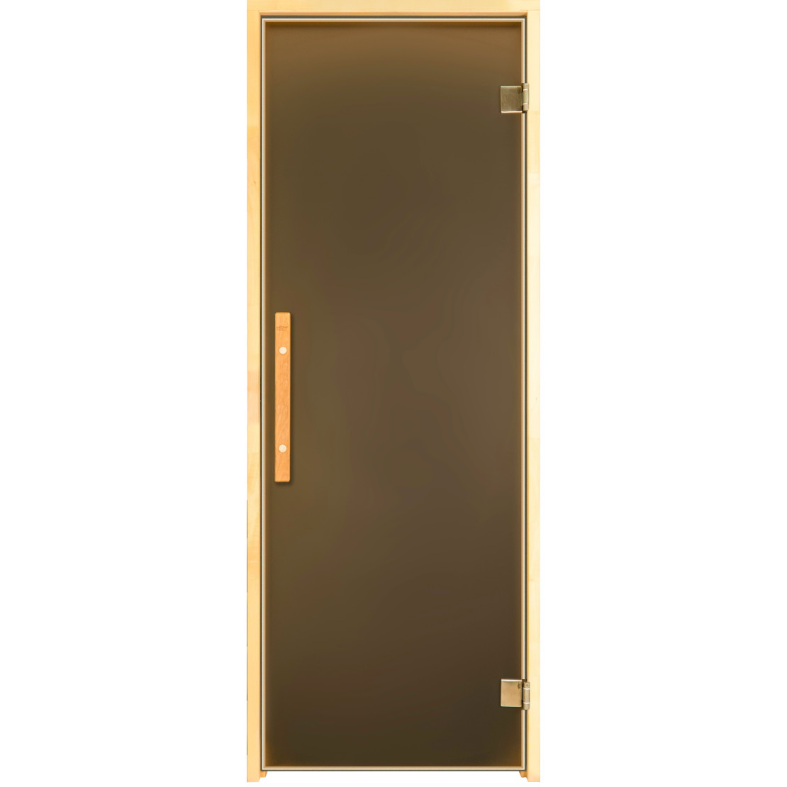 Door for bath and sauna Tesli Lux Magnetic Sateen 1900х700