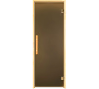 Door for bath and sauna Tesli Lux Magnetic Sateen 1900х700