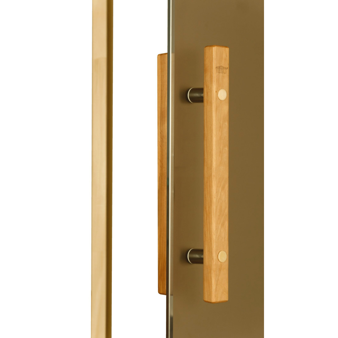 Door for bath and sauna Tesli Lux Magnetic Sateen 1900х700