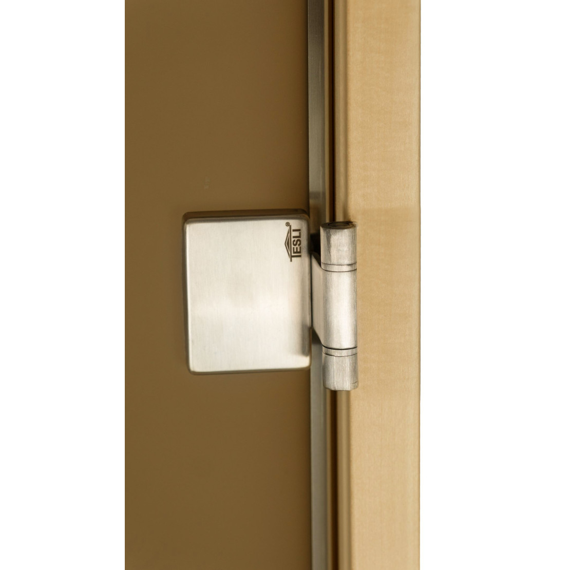 Door for bath and sauna Tesli Lux Magnetic Sateen 1900х700