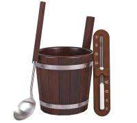 Set #4 for bath and sauna (3 items)