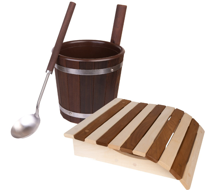 Set #3 for bath and sauna (3 items)
