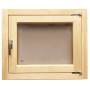 Sauna window Tesla "Eco" 600x500