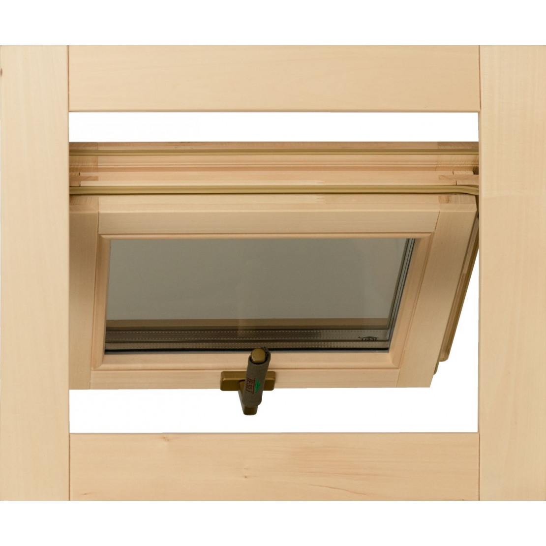Sauna window Tesli "English" 600x500