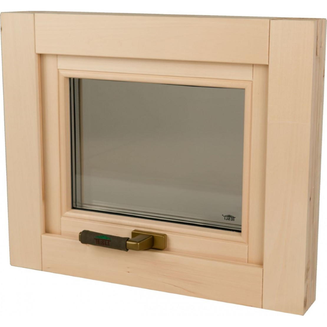 Sauna window Tesli "English" 600x500