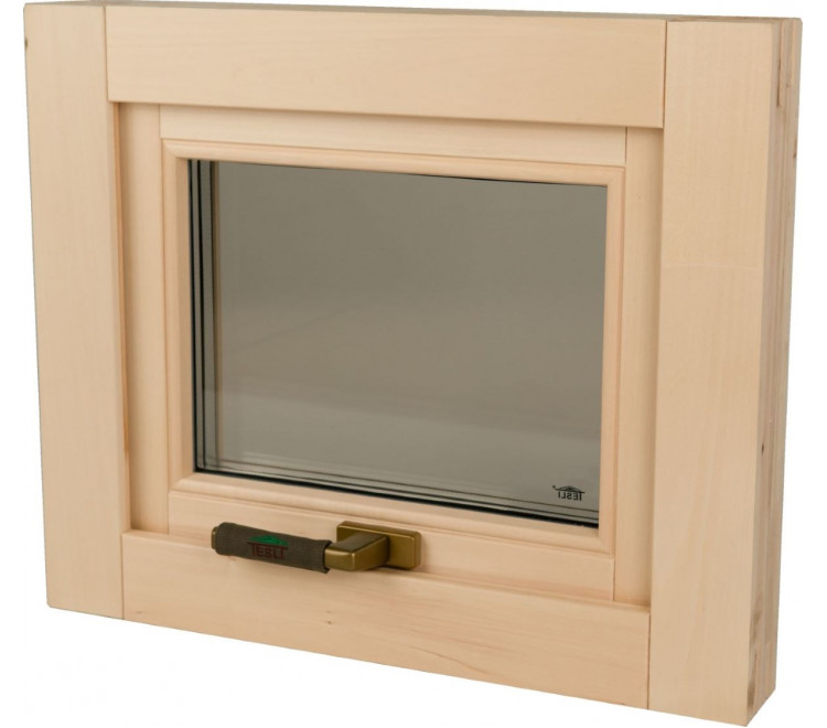 Sauna window Tesli "English" 600x500