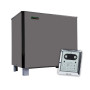 Electric heater EcoFlame SAM D-27 with remote control